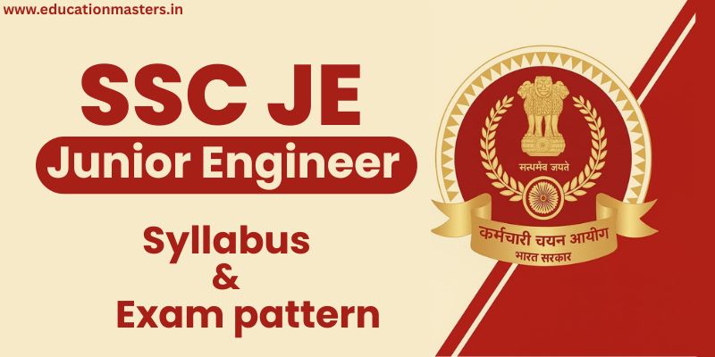 SSC JE syllabus